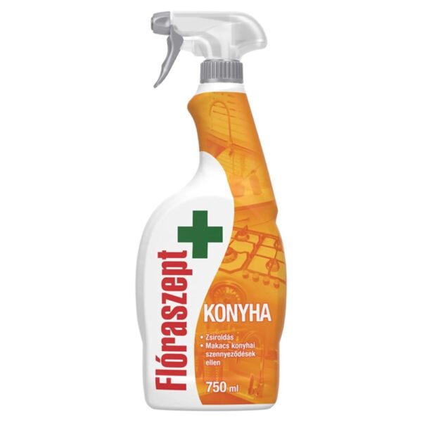 Konyhai tisztito spray 750 ml konyha sleeve Floraszept i201478