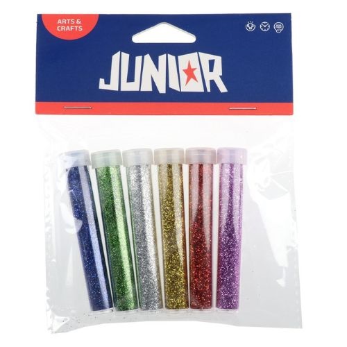 Kreatív Junior csillám metál, kis kiszerelés, vegyes, 6 db/csomag 3 Kreatív Junior csillám metál, kis kiszerelés, vegyes, 6 db/csomag - Image 3