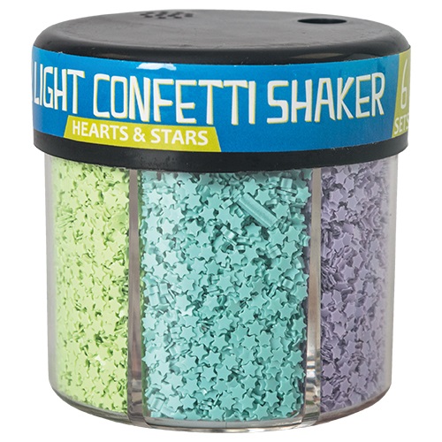 Kreatív Junior csillám szívek-csillagok, szórófejes 1 Kreatív Junior csillám szívek-csillagok, szórófejes