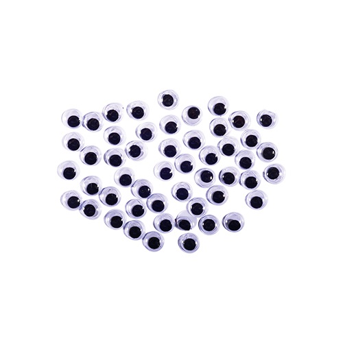 Kreatív Junior mozgószem, 10mm, 50 db/csomag 1 Kreatív Junior mozgószem, 10mm, 50 db/csomag