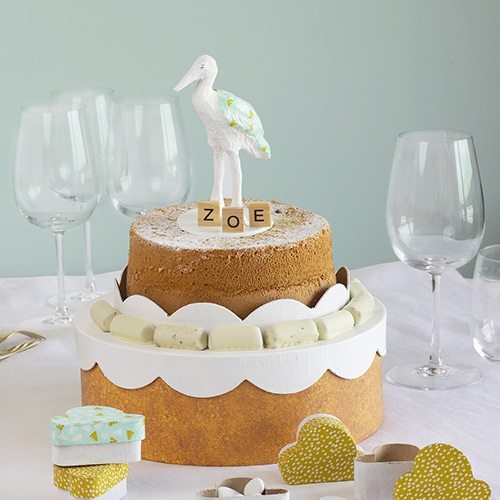 Kreatív decoupage tárgy Clairefontaine Décopatch daru 2 Kreatív decoupage tárgy Clairefontaine Décopatch daru - Image 2