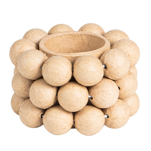 Kreatív decoupage tárgy Clairefontaine Décopatch mécsestartó 8x8x5cm 1 Kreatív decoupage tárgy Clairefontaine Décopatch mécsestartó 8x8x5cm