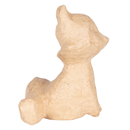 Kreatív decoupage tárgy Clairefontaine Décopatch róka 7x7x9cm 2 Kreatív decoupage tárgy Clairefontaine Décopatch róka 7x7x9cm - Image 2