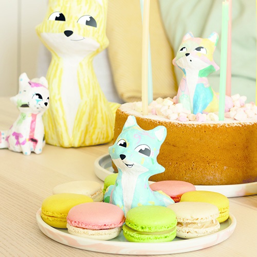 Kreatív decoupage tárgy Clairefontaine Décopatch róka 7x7x9cm 3 Kreatív decoupage tárgy Clairefontaine Décopatch róka 7x7x9cm - Image 3