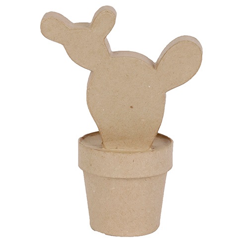 Kreatív decoupage tárgy Clairefontaine Décopatch western kaktusz 8x14x18 cm 1 Kreatív decoupage tárgy Clairefontaine Décopatch western kaktusz 8x14x18 cm