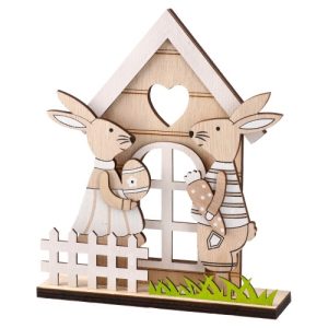Kreatív dekoráció Statovac Coni fa ház, 18 cm