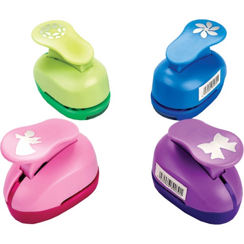 Kreatív formalyukasztó Centrum 25 mm szív, angyalka, masni, csillag, virág 1 Kreatív formalyukasztó Centrum 25 mm szív, angyalka, masni, csillag, virág