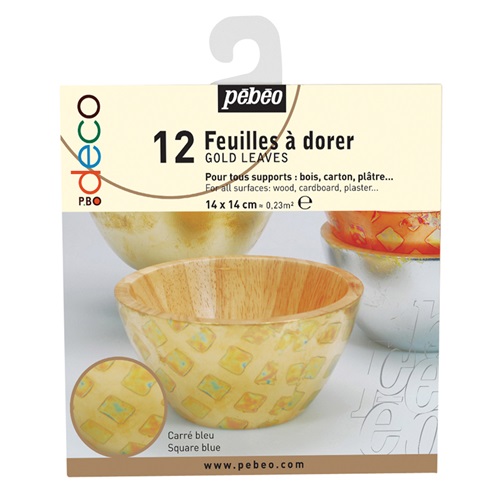 Kreatív füstfólia Pébéo 14x14 cm 1 metálkék 1 Kreatív füstfólia Pébéo 14x14 cm 1 metálkék