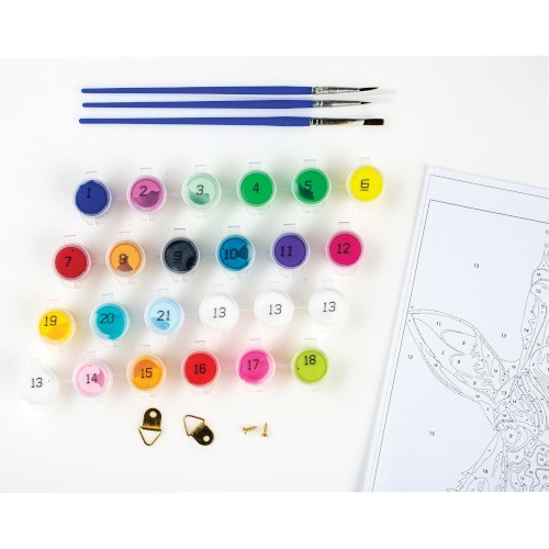 Kreatív kifestő klt. Centrum számozott, 30x40 cm, Zsiráf 3 Kreatív kifestő klt. Centrum számozott, 30x40 cm, Zsiráf - Image 3