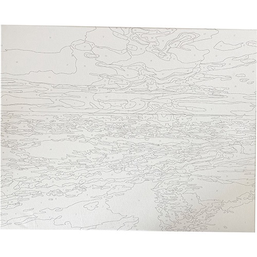 Kreatív kifestő klt. Centrum számozott, 40x50 cm, Tengerpart 1 Kreatív kifestő klt. Centrum számozott, 40x50 cm, Tengerpart