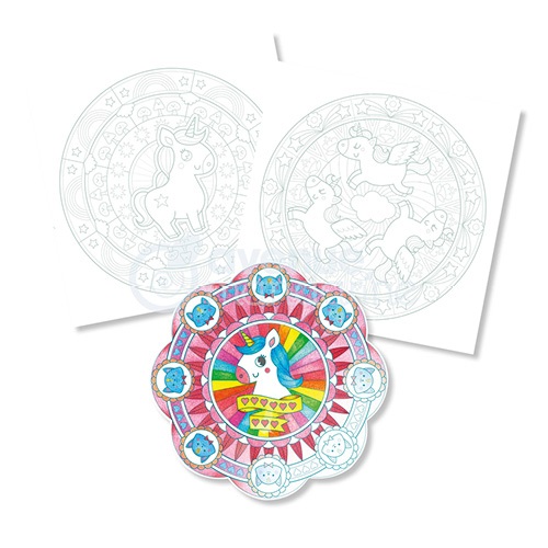 Kreatív színezőfüzet Avenue Mandarine Mandala Varázslat 2 Kreatív színezőfüzet Avenue Mandarine Mandala Varázslat - Image 2