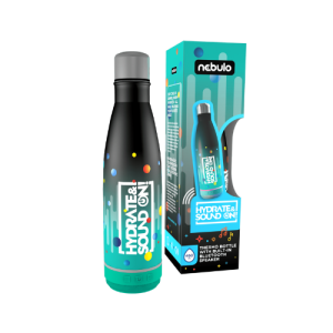 Kulacs Nebulo 460 ml thermo beépített bluetooth hangszóróval, fiús