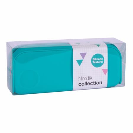 Tolltartó, cipzáras, szilikon, APLI "Nordik", türkizkék 1 APLI