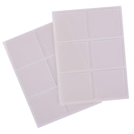 Ragasztó négyzetek, extra erős, 12 db/csomag, kétoldalas, APLI