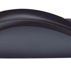 Egér, vezetékes, optikai, normál méret, USB, LOGITECH "M90", sötétszürke