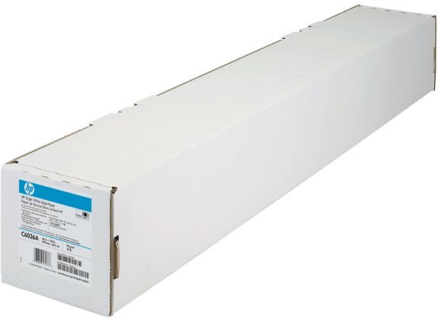 C6036A Tekercspapír, tintasugaras, 914 mm x 45,7 m, 90 g, nagy fehérségű, HP 1 HP