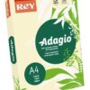 Másolópapír, színes, A4, 80 g, REY "Adagio", pasztell csontszín