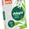 Másolópapír, színes, A4, 80 g, REY "Adagio", pasztell szürke