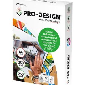 Másolópapír, digitális, A4, 250 g, PRO-DESIGN