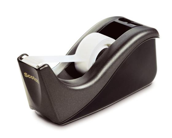 Ragasztószalag-adagoló, asztali, 3M SCOTCH "C60", fekete 1 3M SCOTCH