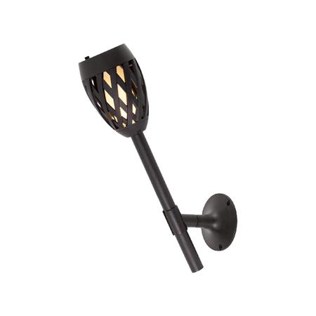 Kerti fáklya, napelemes, HOME, fekete 2 Kerti fáklya, napelemes, HOME, fekete