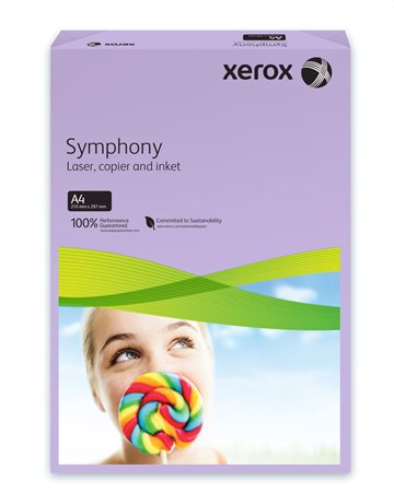 Másolópapír, színes, A4, 80 g, XEROX "Symphony", lila (közép) 1 XEROX