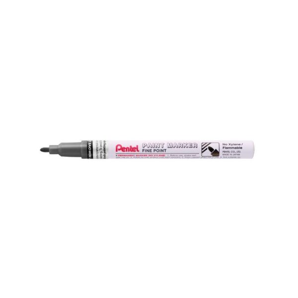 Lakkmarker 15mm kerek Pentel gyongyhazfekete i487812