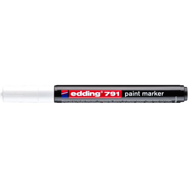 Lakkmarker 1 2mm kerek Edding 791 feher i208781