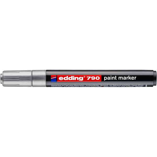 Lakkmarker 2 3mm kerek Edding 790 ezust i210441