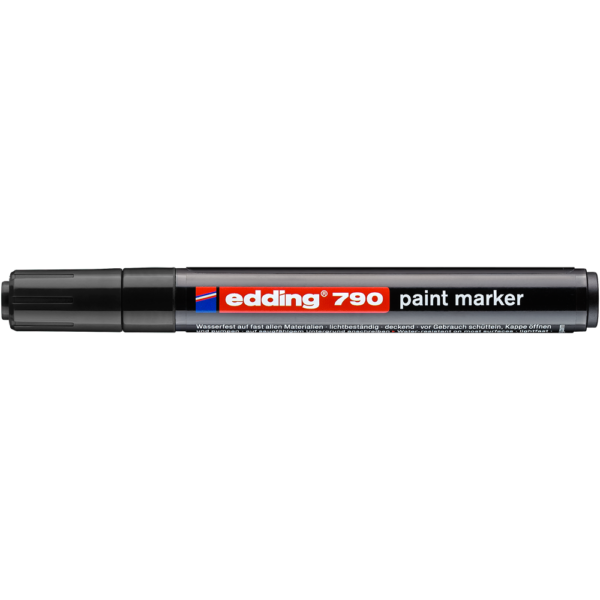 Lakkmarker 2 3mm kerek Edding 790 fekete i210371