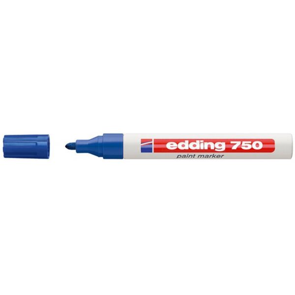 Lakkmarker 750 kerek hegy 2 4mm kek EDDING i2576