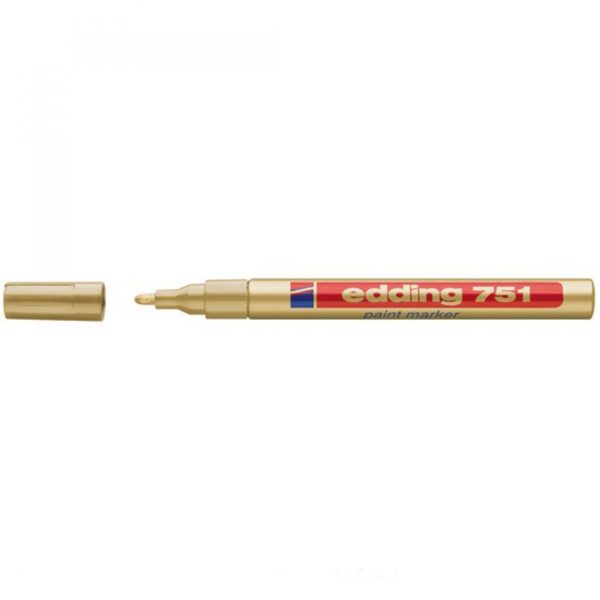 Lakkmarker 751 kerek hegy 1 2mm arany EDDING i2651