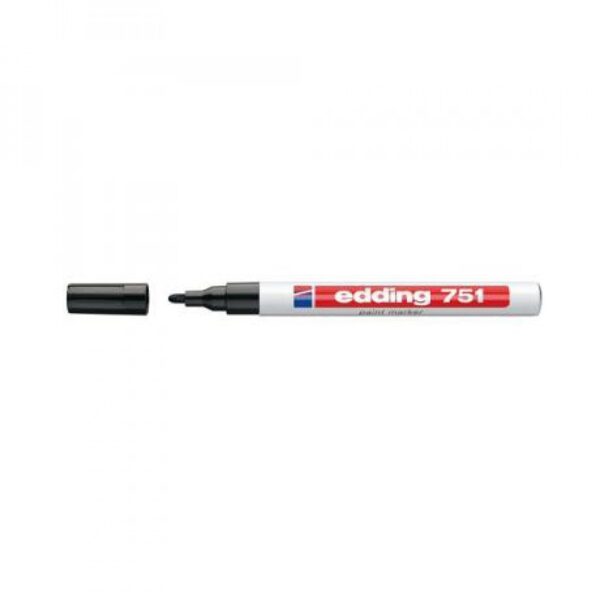 Lakkmarker 751 kerek hegy 1 2mm fekete EDDING i2606