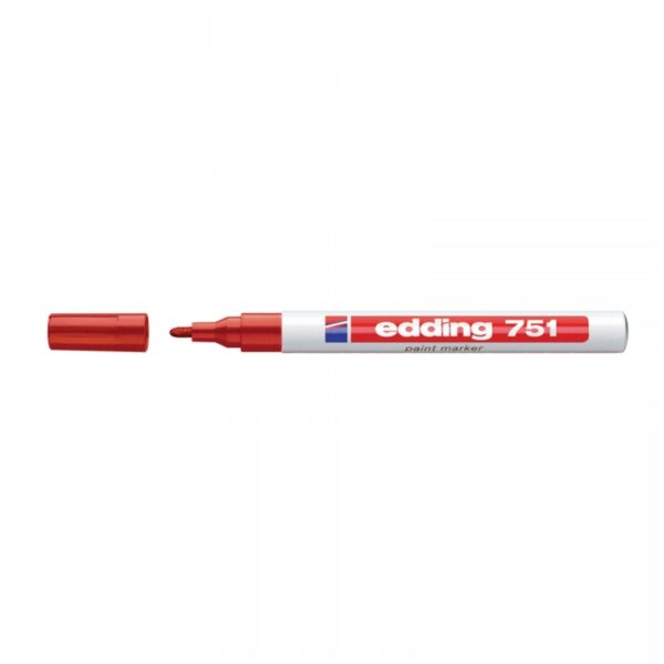 Lakkmarker 751 kerek hegy 1 2mm piros EDDING i2611