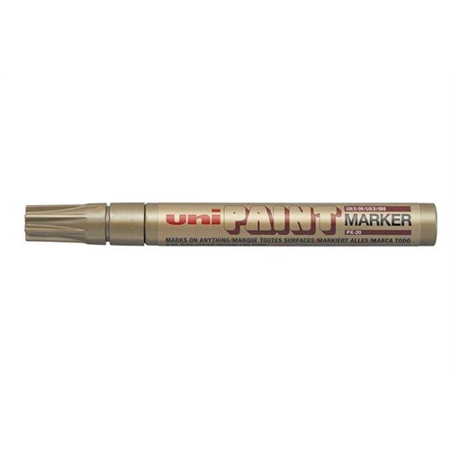 Lakkmarker Uni PX-20 2.2-2.8 mm arany 2 Lakkmarker Uni PX-20 2.2-2.8 mm arany - Image 2