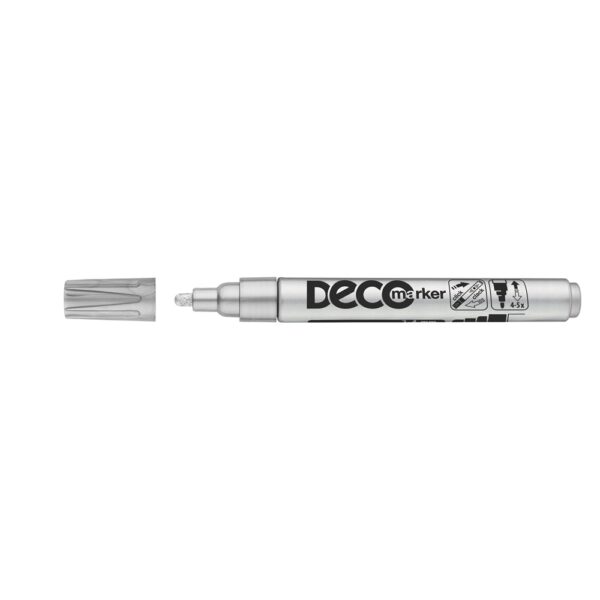 Lakkmarker decomarker 2 4mm kerek Ico ezust i211851