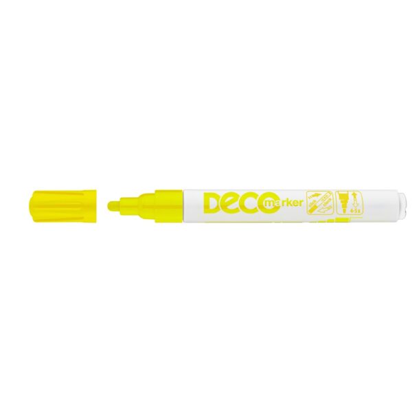 Lakkmarker decomarker 2 4mm kerek Ico sarga i211836