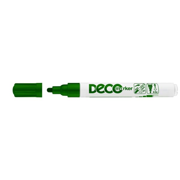 Lakkmarker decomarker 2 4mm kerek Ico zold i211821