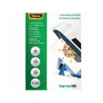 Lamináló fólia, A4, 100 mikron, fényes, 100 db/doboz, Fellowes® - Image 2