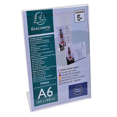 Laptartó Exacompta A/6 dőlt 1 Laptartó Exacompta A/6 dőlt