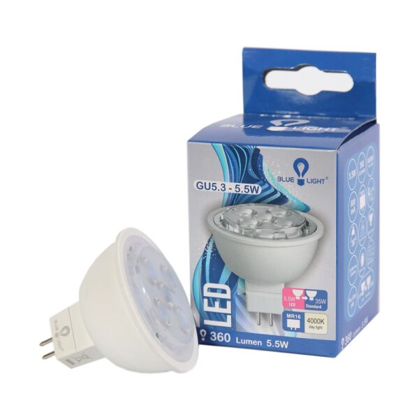 Led 55W MR16 4000k 360lm BLUE LIGHT i99912