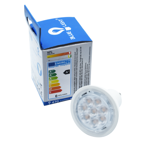 Led 6W GU10 2700k 470lm Blue Light i255400