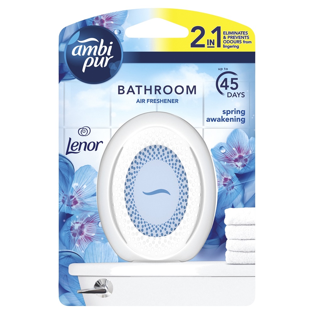 Légfrissítő 7,5 ml Ambi Pur Bathroom Lenor Spring 1 Légfrissítő 7,5 ml Ambi Pur Bathroom Lenor Spring