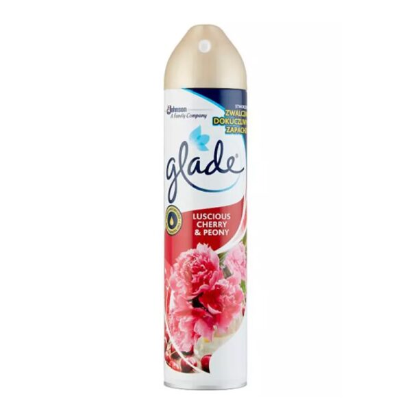 Legfrissito aerosol 300 ml Glade Zamatos cseresznye es bazsarozsa i534496