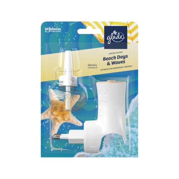 Legfrissito elektromos keszulek 20 ml Glade Beach Days Waves i532208