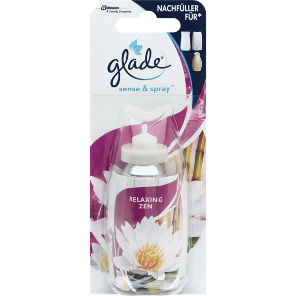 Legfrissito elektromos utantolto 18 ml Glade SenseSpray Relaxing Zen i259297