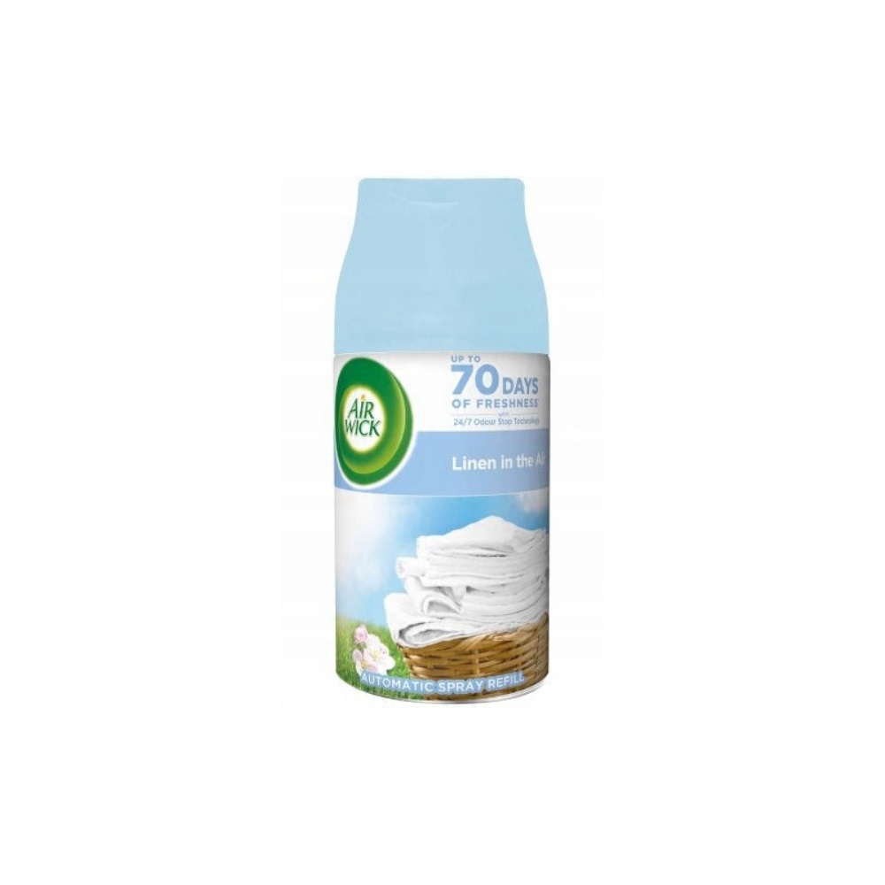 Légfrissítő spray utántöltő 250 ml AirWick Freshmatic Frissen mosott ruha 1 Légfrissítő spray utántöltő 250 ml AirWick Freshmatic Frissen mosott ruha