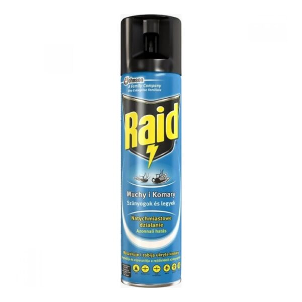 Legy es szunyogirto aeroszol 400 ml Raid i535459