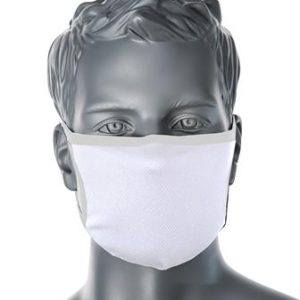 Arcmaszk, 3 rétegű, antimikrobiális, fehér