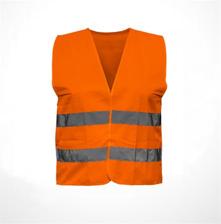 Mellény, jól láthatósági, XL méret, "Guarder", narancs 1 .